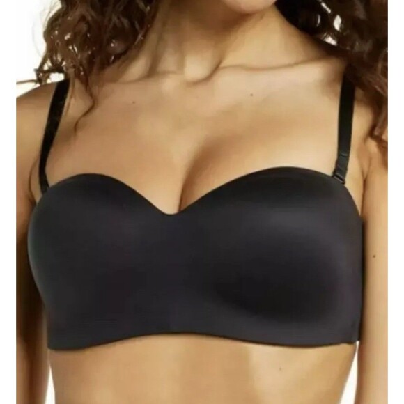 WACOAL 854372 NUDE Staying Power Strapless Wireless T-shirt Bra Size 32 DDD - Picture 1 of 9